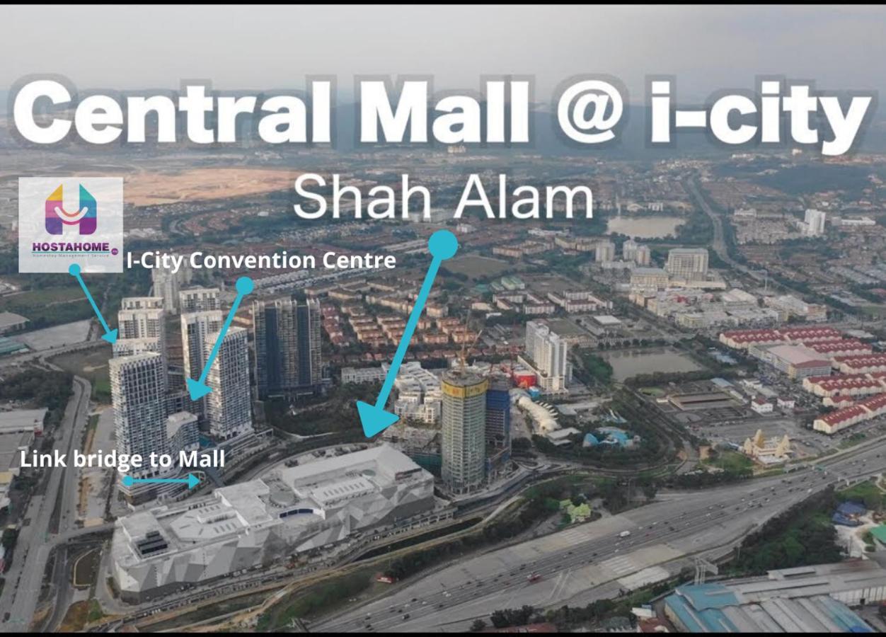 Hostahome Suites At I-City, Central Mall 莎阿南 外观 照片