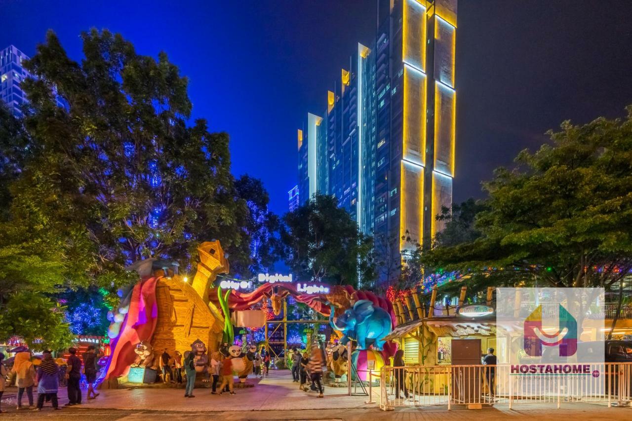Hostahome Suites At I-City, Central Mall 莎阿南 外观 照片